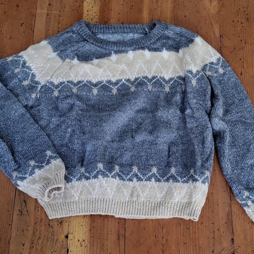 ✨✨✨✨✨✨✨✨Fair Isle Crewneck Sweater✨✨✨✨✨✨✨✨